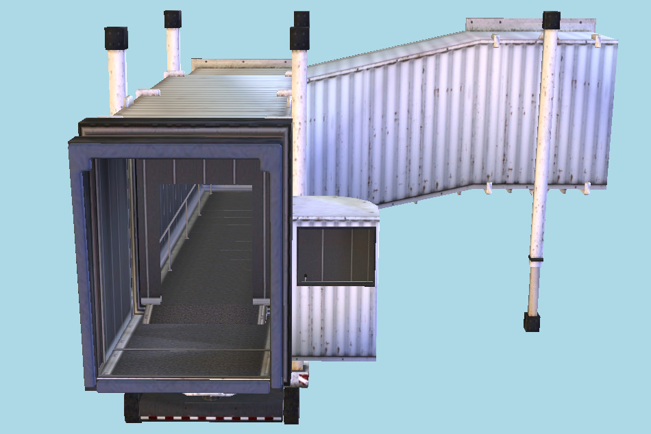 Passenger Loading Bridge 3d model